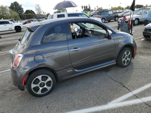 3C3CFFGE3HT620943 - 2017 FIAT 500 ELECTRIC GRAY photo 3