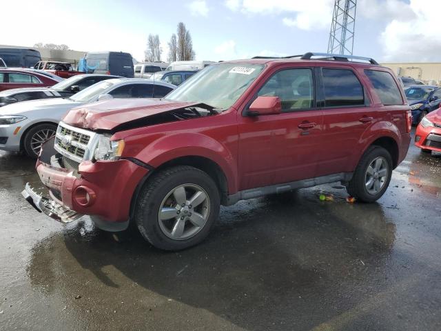 1FMCU0E72CKB71408 - 2012 FORD ESCAPE LIMITED BURGUNDY photo 1