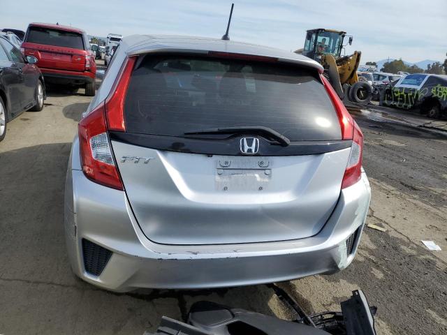 JHMGK5H57GX005170 - 2016 HONDA FIT LX SILVER photo 6