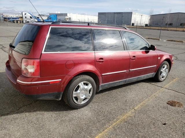 WVWVD63B02E414069 - 2002 VOLKSWAGEN PASSAT GLS MAROON photo 3