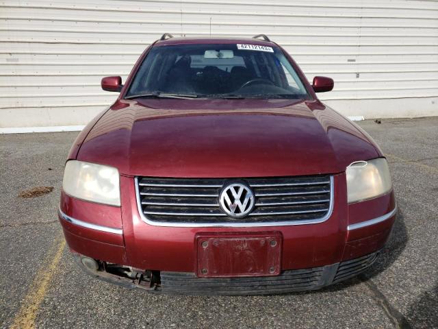 WVWVD63B02E414069 - 2002 VOLKSWAGEN PASSAT GLS MAROON photo 5