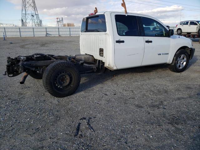 1N6AA07G08N300203 - 2008 NISSAN TITAN XE WHITE photo 3