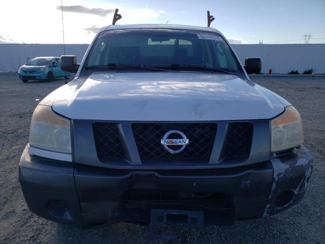 1N6AA07G08N300203 - 2008 NISSAN TITAN XE WHITE photo 5