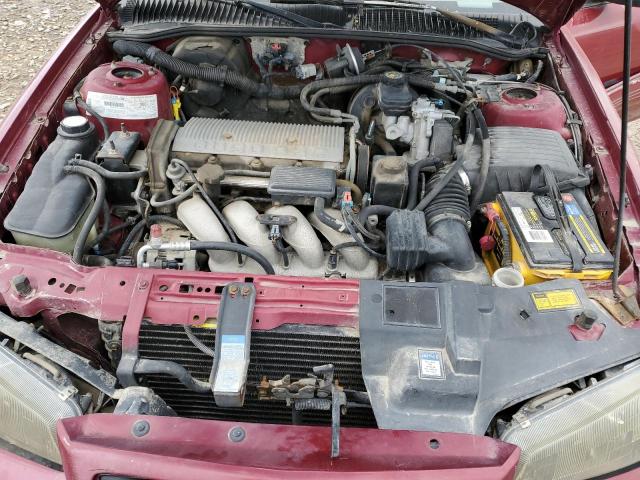 1G2NE5538RC798514 - 1994 PONTIAC GRAND AM S MAROON photo 11