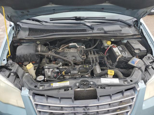 2A8HR54P18R682202 - 2008 CHRYSLER TOWN & COU TOURING TURQUOISE photo 12