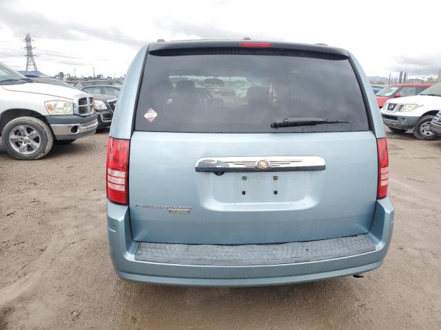 2A8HR54P18R682202 - 2008 CHRYSLER TOWN & COU TOURING TURQUOISE photo 6