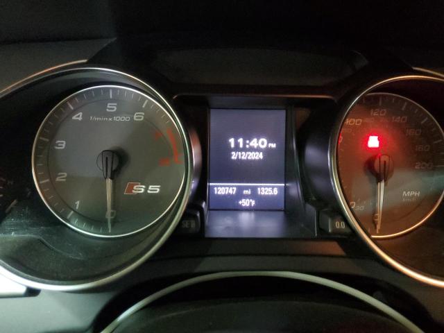 WAUCVAFR4CA005451 - 2012 AUDI S5 PREMIUM PLUS 黑色 照片 9