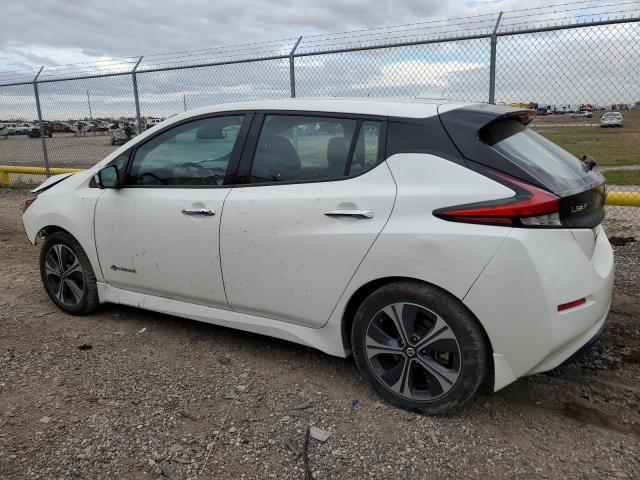 1N4AZ1CP8JC300450 - 2018 NISSAN LEAF S WHITE photo 2