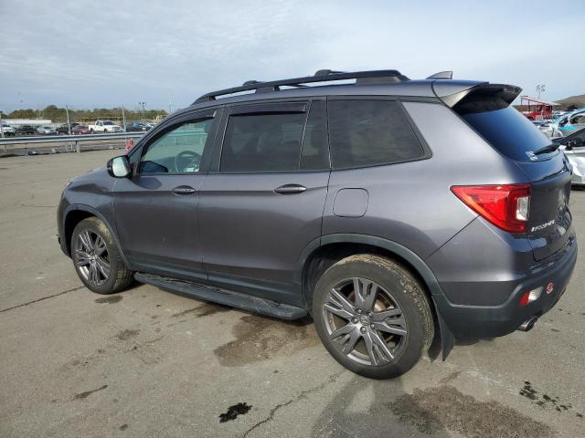 5FNYF8H52KB025874 - 2019 HONDA PASSPORT EXL GRAY photo 2