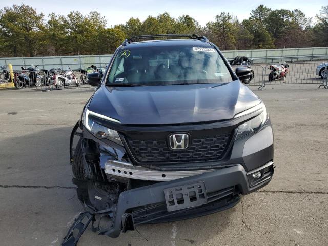 5FNYF8H52KB025874 - 2019 HONDA PASSPORT EXL GRAY photo 5