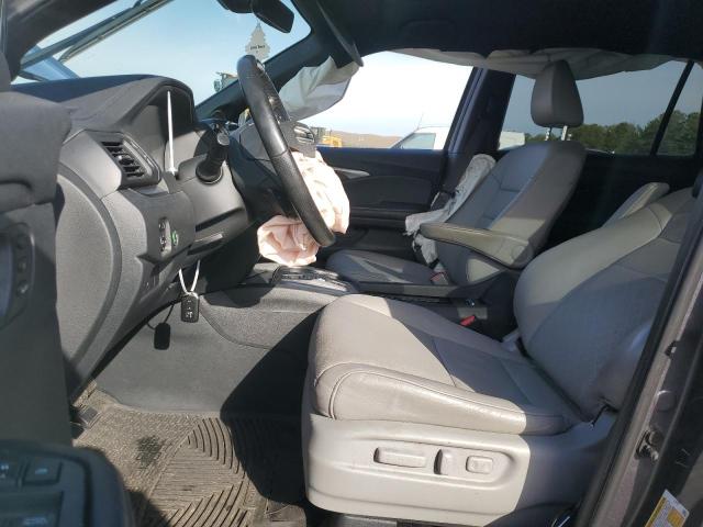 5FNYF8H52KB025874 - 2019 HONDA PASSPORT EXL GRAY photo 7