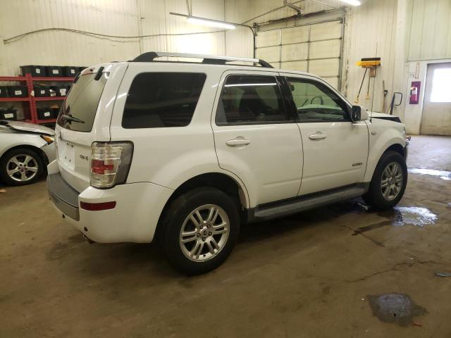 4M2CU97148KJ45041 - 2008 MERCURY MARINER PR WHITE photo 3