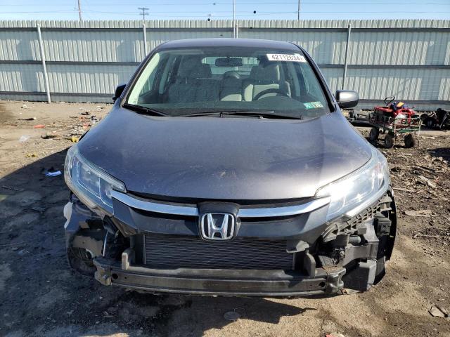 5J6RM4H36FL001561 - 2015 HONDA CR-V LX GRAY photo 5