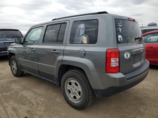 1C4NJPBA6ED529812 - 2014 JEEP PATRIOT SPORT GRAY photo 2