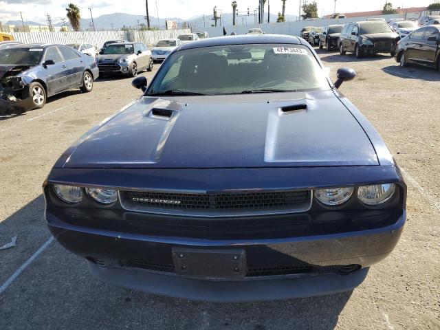 2C3CDYAG0EH204316 - 2014 DODGE CHALLENGER SXT BLUE photo 5