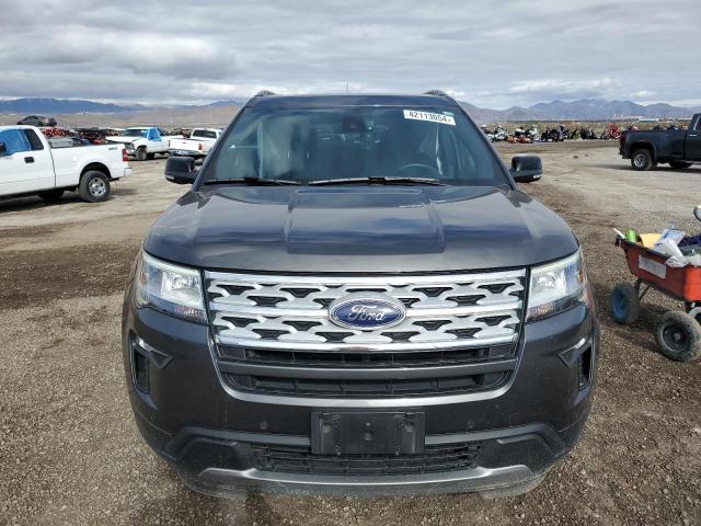 1FM5K7DH5JGC55417 - 2018 FORD EXPLORER XLT GRAY photo 5