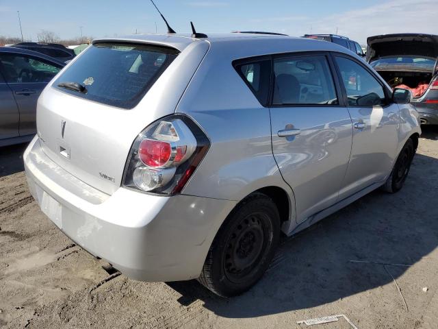 5Y2SP6E00AZ403778 - 2010 PONTIAC VIBE SILVER photo 3