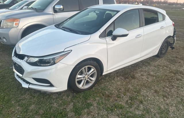 3G1BE6SM5HS516123 - 2017 CHEVROLET CRUZE LT WHITE photo 2