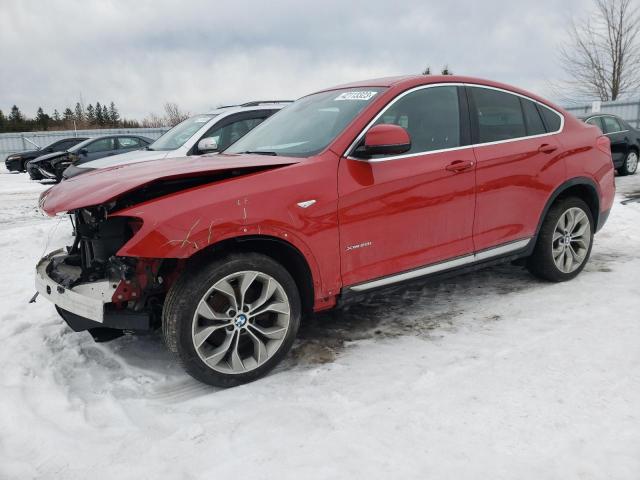 5UXXW3C59H0T78849 - 2017 BMW X4 XDRIVE28I წითელი ფოტო 1