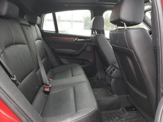 5UXXW3C59H0T78849 - 2017 BMW X4 XDRIVE28I წითელი ფოტო 11