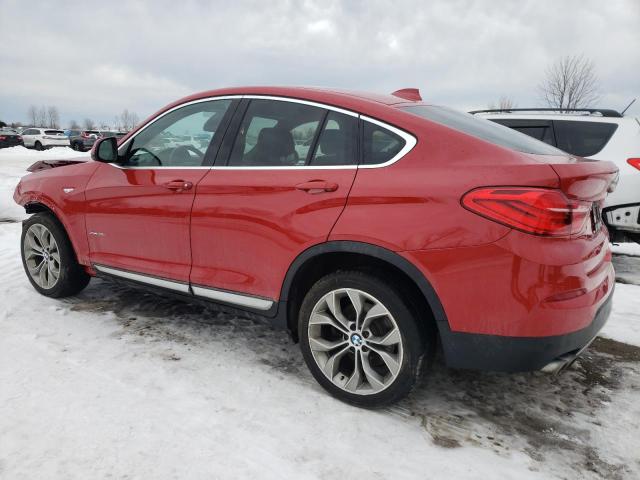 5UXXW3C59H0T78849 - 2017 BMW X4 XDRIVE28I წითელი ფოტო 2