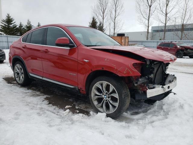 5UXXW3C59H0T78849 - 2017 BMW X4 XDRIVE28I წითელი ფოტო 4