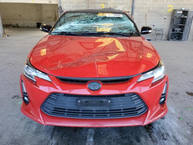 JTKJF5C76FJ010391 - 2015 TOYOTA SCION TC RED photo 5