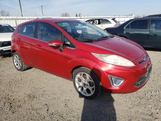 3FADP4FJ2BM122126 - 2011 FORD FIESTA SES RED photo 4