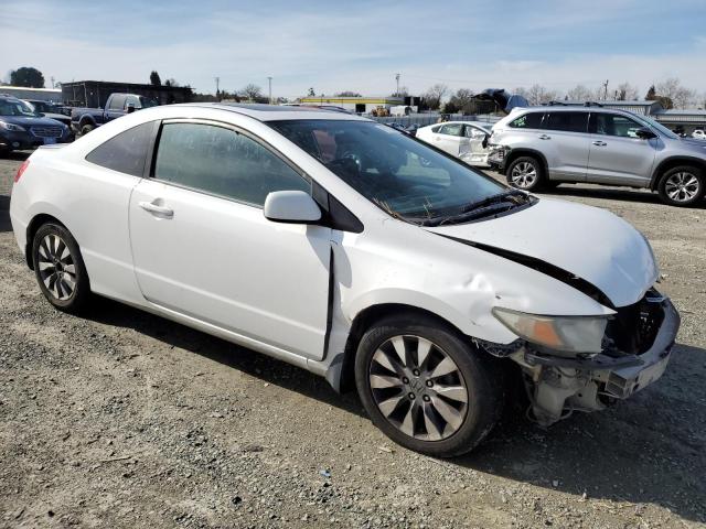 2HGFG12969H538560 - 2009 HONDA CIVIC EXL WHITE photo 4