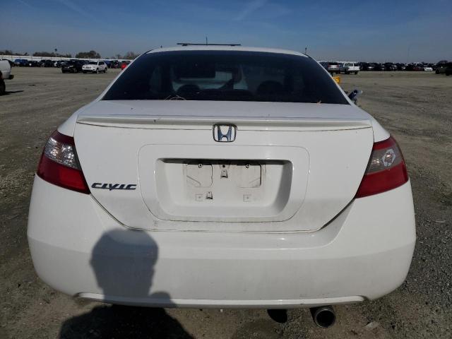 2HGFG12969H538560 - 2009 HONDA CIVIC EXL WHITE photo 6