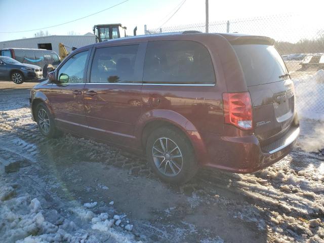 2C4RDGCG7HR853087 - 2017 DODGE GRAND CARA SXT MAROON photo 2