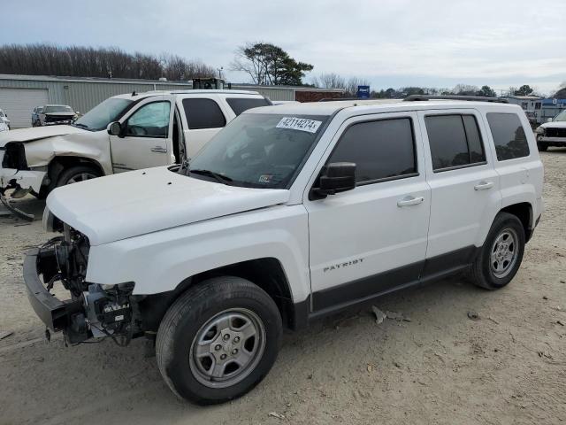 1C4NJPBA2GD621938 - 2016 JEEP PATRIOT SPORT WHITE photo 1