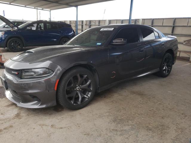 2C3CDXHG8KH616821 - 2019 DODGE CHARGER GT GRAY photo 1