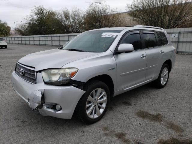 JTEJW3EH0A2044908 - 2010 TOYOTA HIGHLANDER HYBRID LIMITED SILVER photo 1