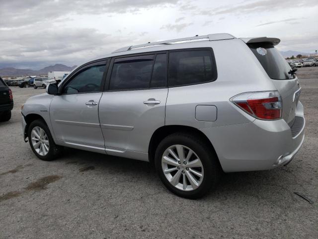 JTEJW3EH0A2044908 - 2010 TOYOTA HIGHLANDER HYBRID LIMITED SILVER photo 2