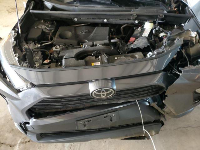 JTMA1RFV4KD513238 - 2019 TOYOTA RAV4 XLE PREMIUM GRAY photo 12