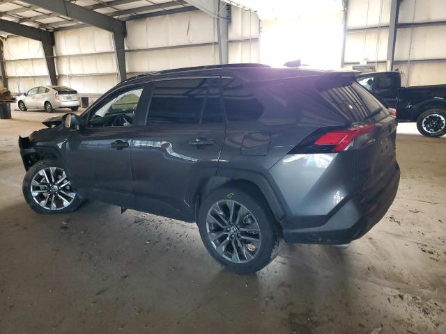 JTMA1RFV4KD513238 - 2019 TOYOTA RAV4 XLE PREMIUM GRAY photo 2