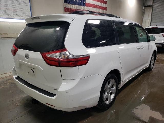 5TDKK3DC6FS572267 - 2015 TOYOTA SIENNA LE WHITE photo 3