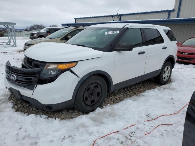 2013 FORD EXPLORER POLICE INTERCEPTOR, 