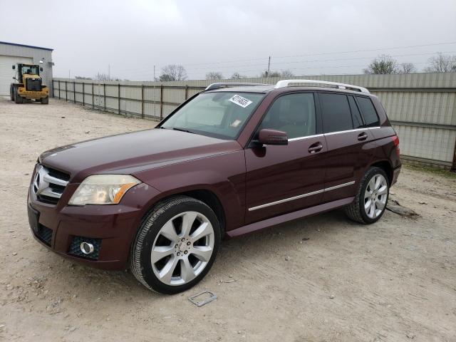 WDCGG8HB3AF477531 - 2010 MERCEDES-BENZ GLK 350 4MATIC BURGUNDY photo 1