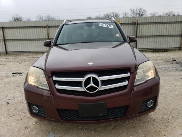 WDCGG8HB3AF477531 - 2010 MERCEDES-BENZ GLK 350 4MATIC BURGUNDY photo 5