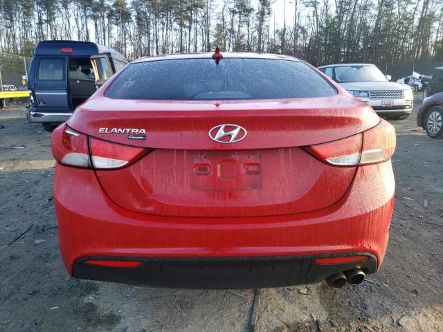 KMHDH6AE5DU013845 - 2013 HYUNDAI ELANTRA CO GS RED photo 6