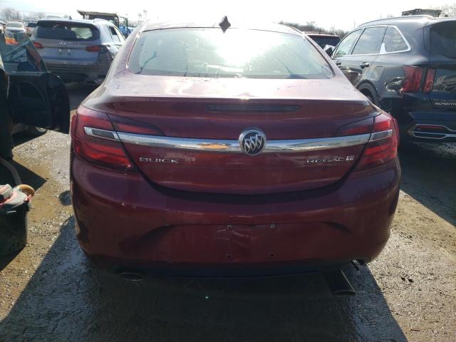 2G4GS5GXXG9170452 - 2016 BUICK REGAL PREMIUM MAROON photo 6