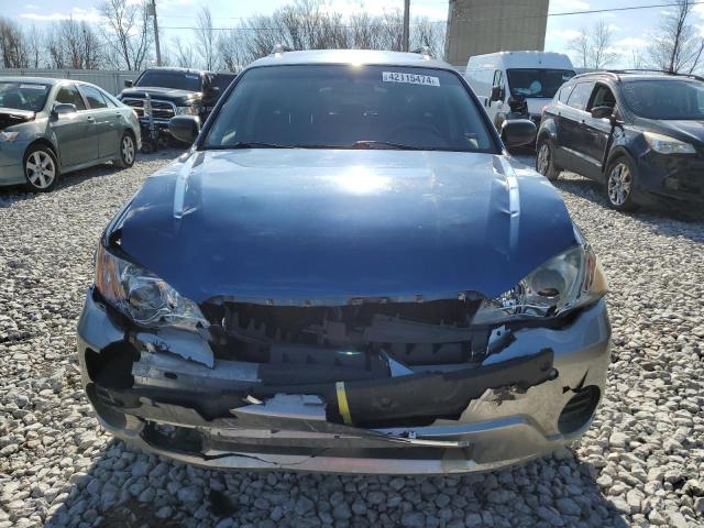 4S4BP60C797319428 - 2009 SUBARU OUTBACK BLUE photo 5