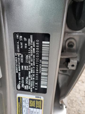 5XXGM4A73EG308680 - 2014 KIA OPTIMA LX SILVER photo 12