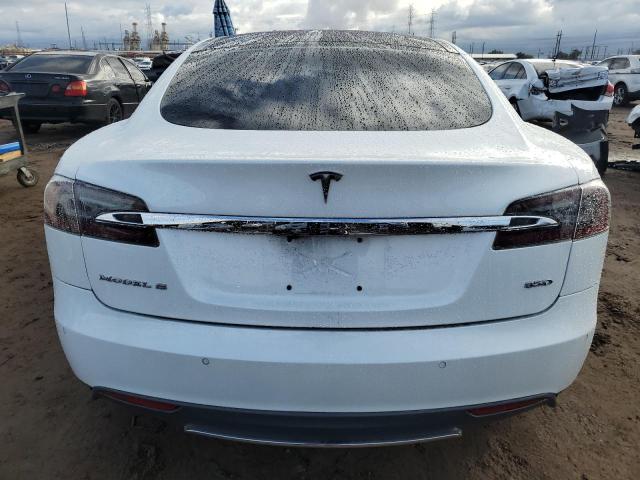 5YJSA1E23FF107267 - 2015 TESLA MODEL S WHITE photo 6