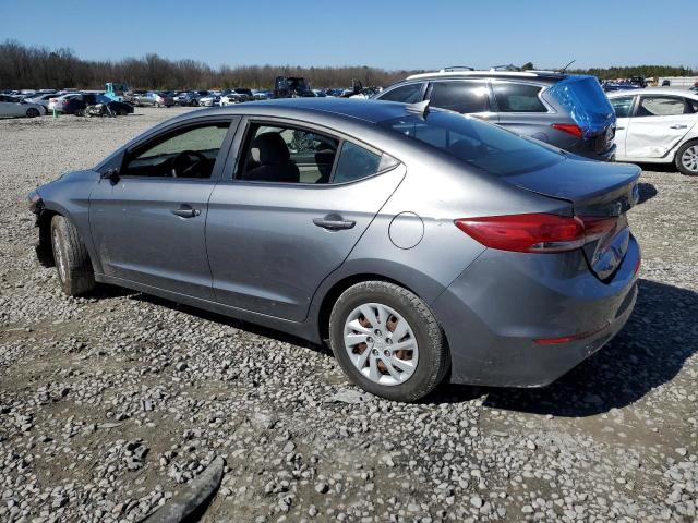 5NPD74LFXJH392249 - 2018 HYUNDAI ELANTRA SE GRAY photo 2