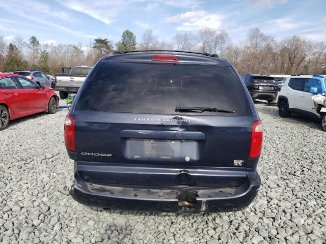 2D4GP44L87R270117 - 2007 DODGE GRAND CARA SXT BLACK photo 6