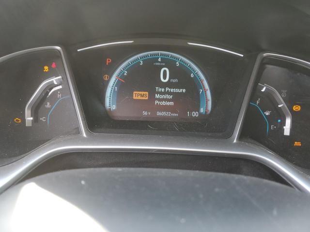 JHMFC1F70JX018372 - 2018 HONDA CIVIC EXL SILVER photo 9