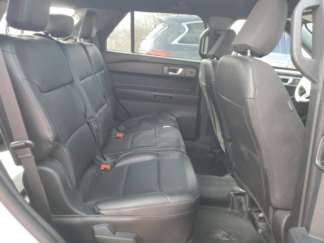 1FM5K8AB2NGA41836 - 2022 FORD EXPLORER POLICE INTERCEPTOR Սպիտակ լուսանկար 10